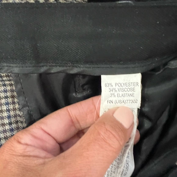 ZARA Woman Houndstooth Dress Pants Size XL  EUC - Picture 7 of 9